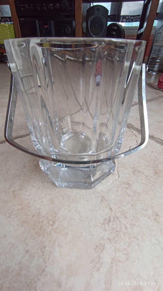 sceau a glace en cristal 45 Vallauris (06)