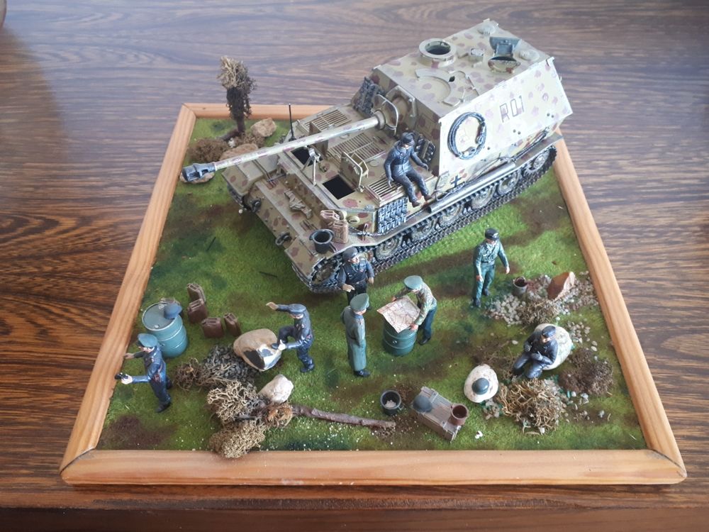 Sc�ne militaire diorama 60 Villemomble (93)