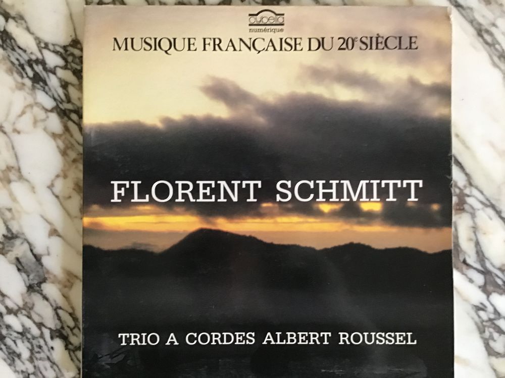 Schmitt - Trio � cordes opus 105 - Trio � cordes Albert Roussel 24 Paris 15 (75)