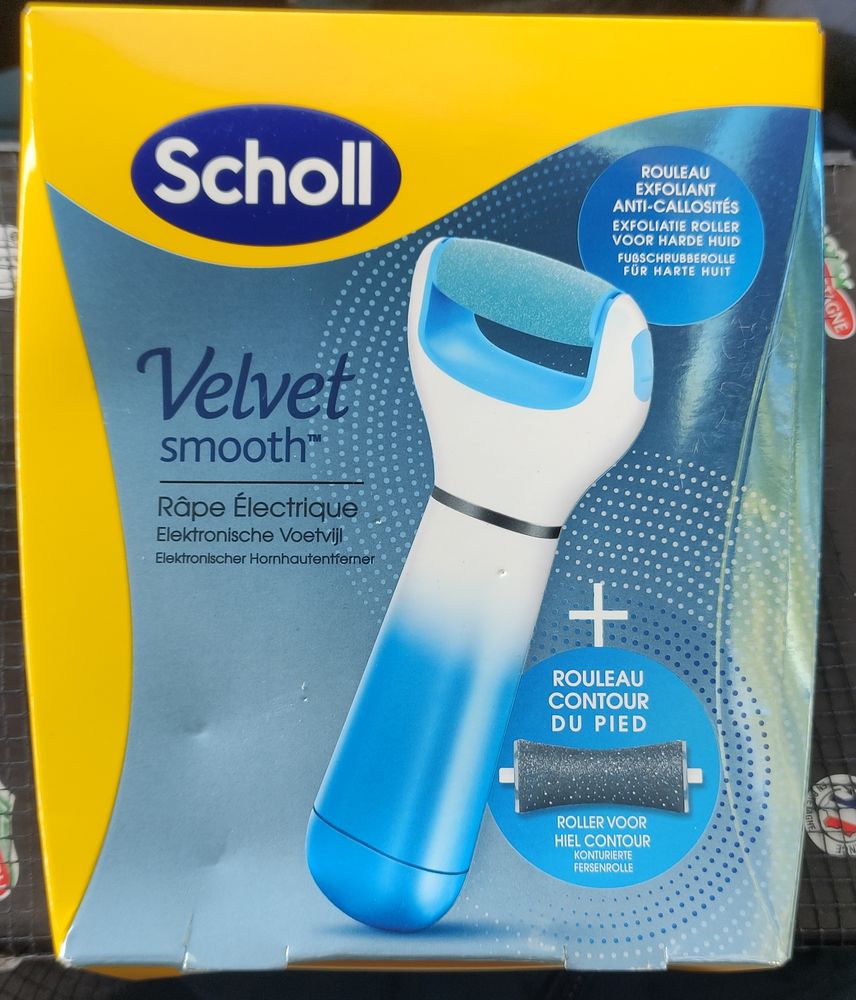 Scholl Velvet Smooth R�pe de pied �lectrique avec recharge 19 Bruay-la-Buissi�re (62)