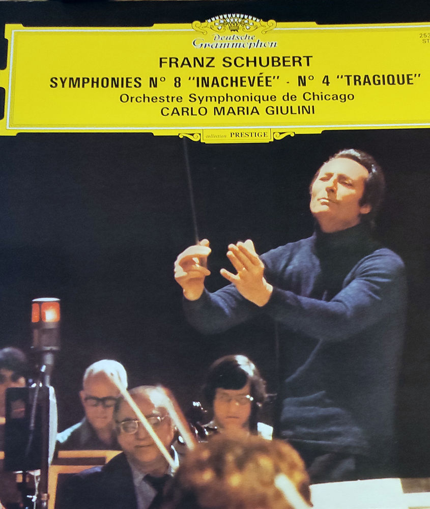 Schubert ?Symphonies n�4 ?Tragique? & n�8 ?Inachev�e Giulini 22 Andernos-les-Bains (33)
