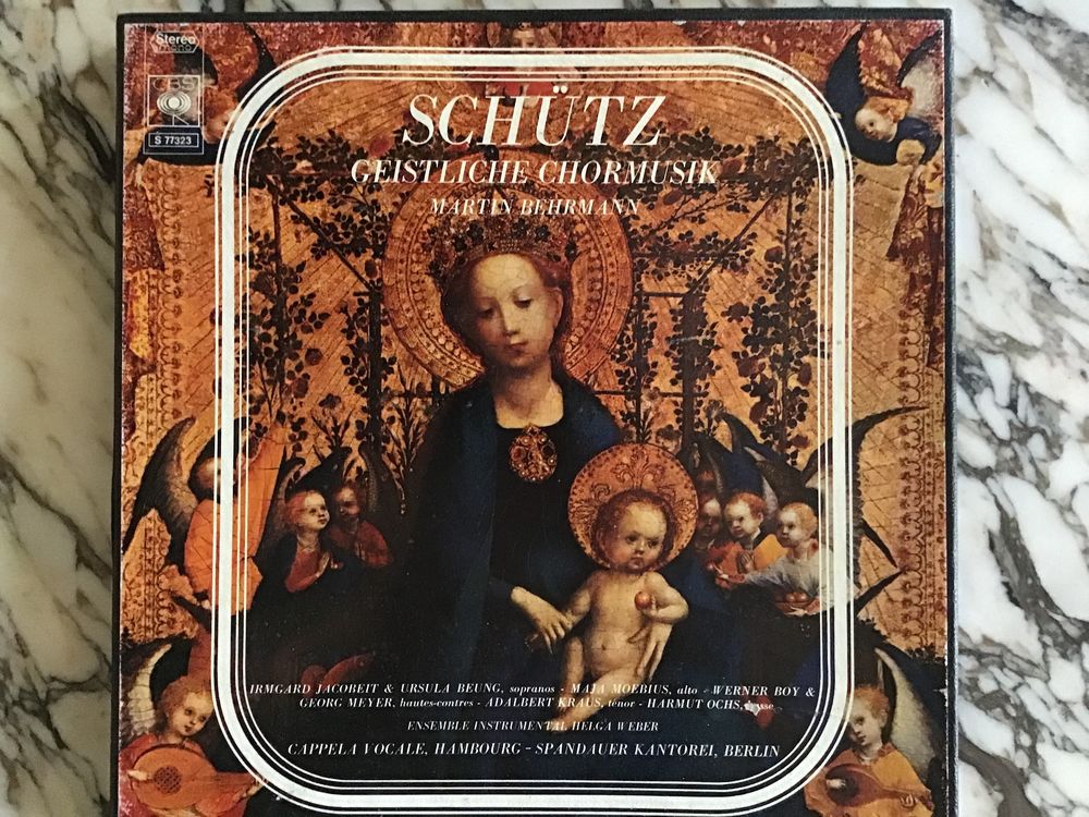 Schutz- Geistliche Chormusik 30 Paris 15 (75)