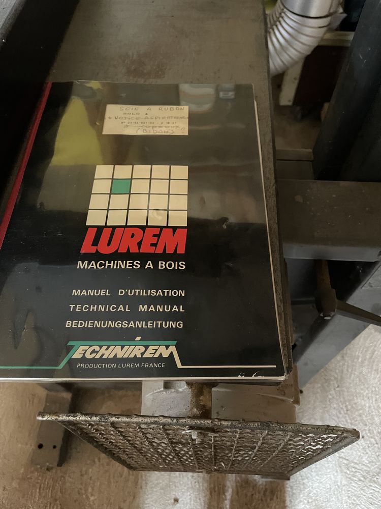 Scie � ruban LUREM Solo4 0 La Neuville-au-Pont (51)