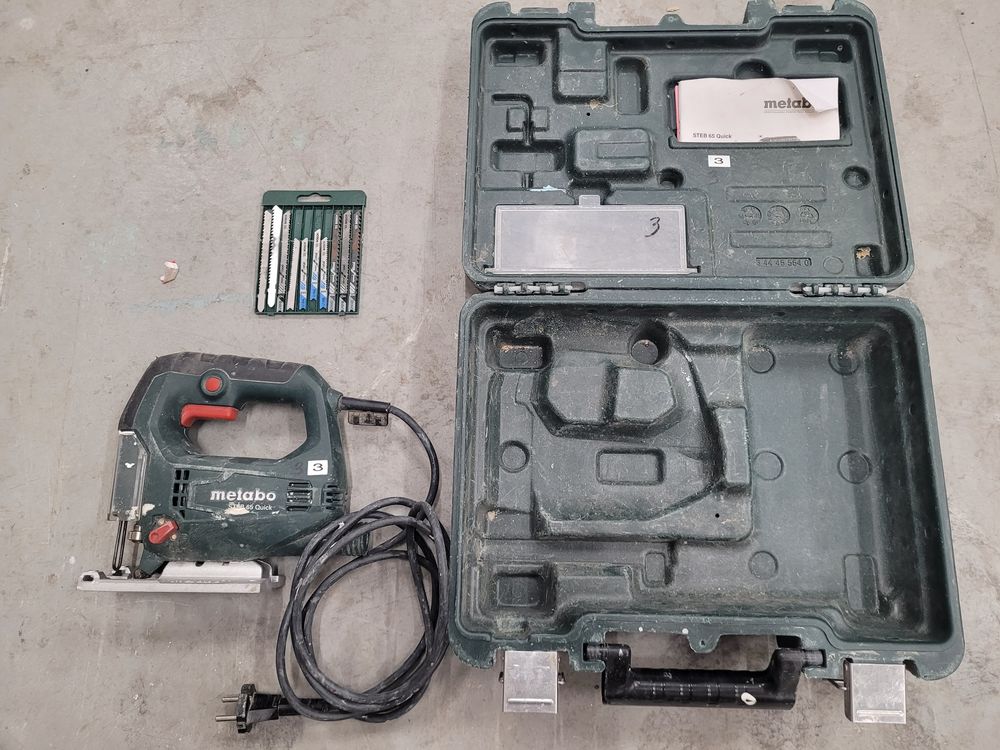SCIE SAUTEUSE METABO STB 65 QUICK 35 Moissy-Cramayel (77)