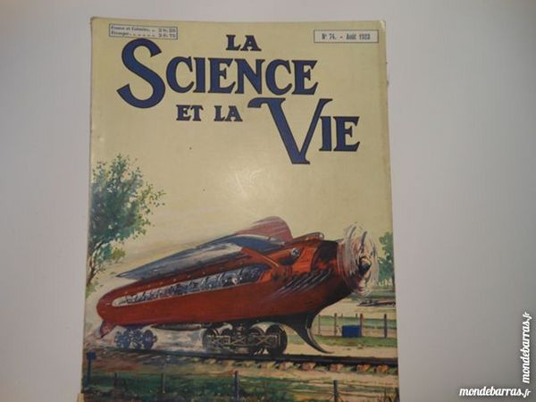 science et vie N°74 d'aout 1923 5 Grézieu-la-Varenne (69)