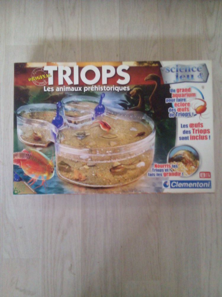 science et jeu triops,animaux pr�historiques . 10 �vreux (27)