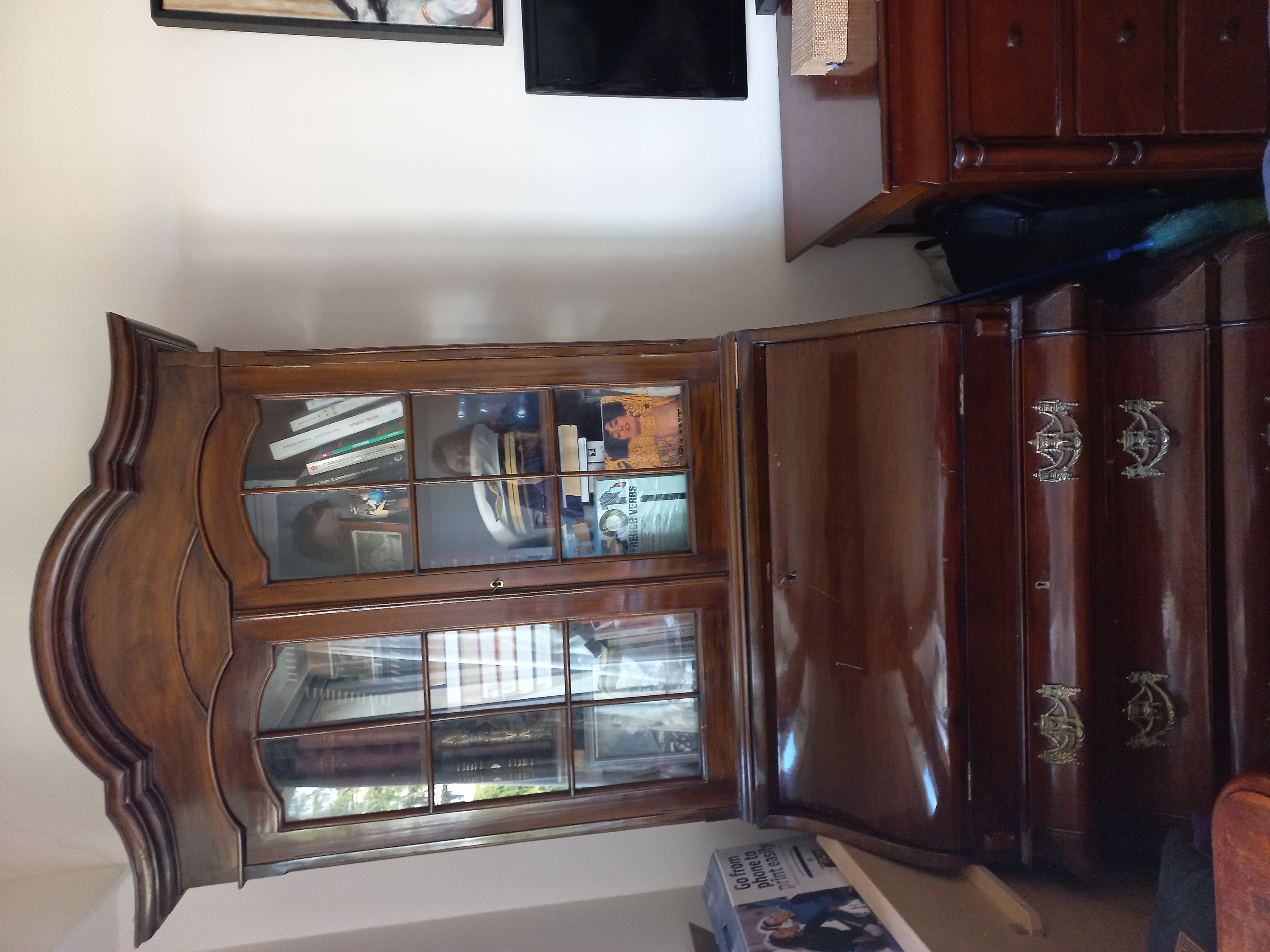 scriban Hollandais en acajou 0 Versailles (78)