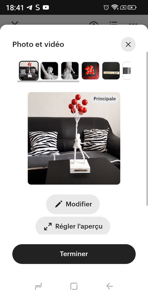 Sculpture Banksy petite fille au ballon rouge Neuf 235 Metz (57)