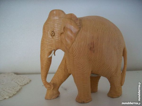 sculpture statuette �l�phant bois massif 15 Thizy (69)