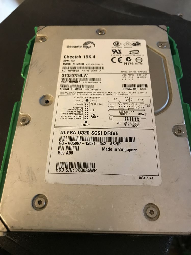 Seagate Cheetah 15k.4 37 Go, Interne, 15000 rpm, 3,5 (st3367 99 Le Vernet (03)