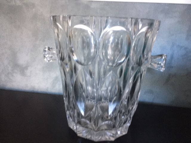 Seau � champagne en verre 25 Nice (06)