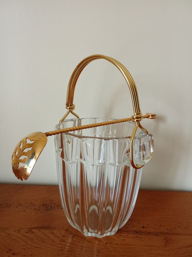 SEAU A GLACE ET SA CUILLERE TBE 5 Elbeuf (76)