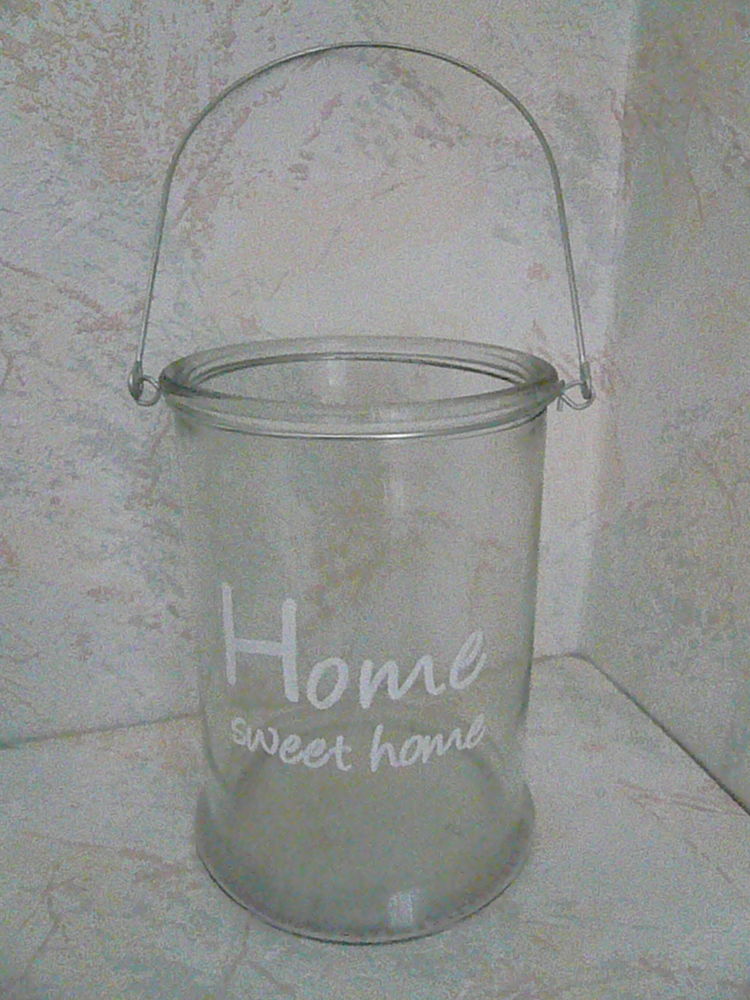 Seau � gla�ons en verre avec anse 10 Franqueville-Saint-Pierre (76)