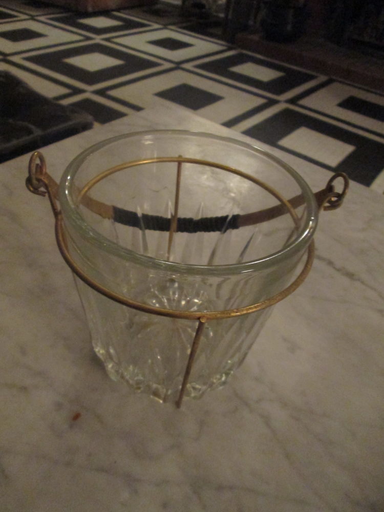 Seau en verre avec anse m�tallique 5 Herblay (95)