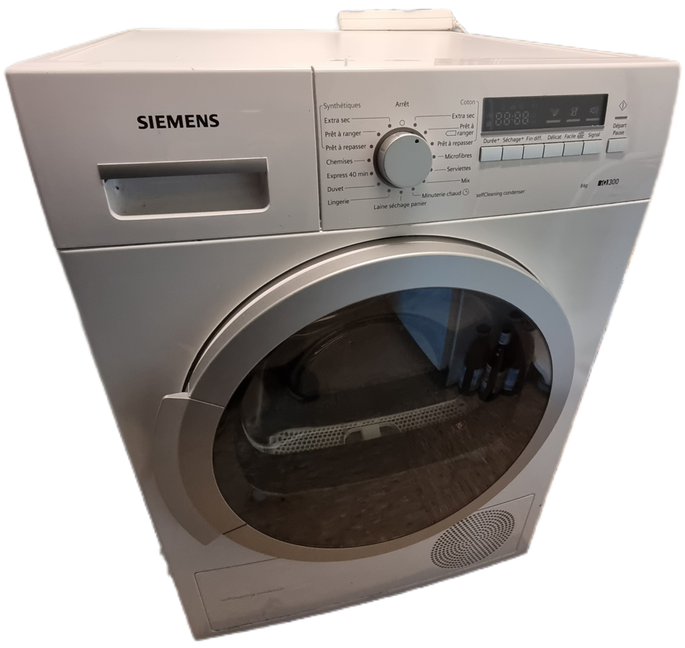 S�che linge 7kg � condensation Siemens IQ300 pour pi�ces 150 Eyjeaux (87)