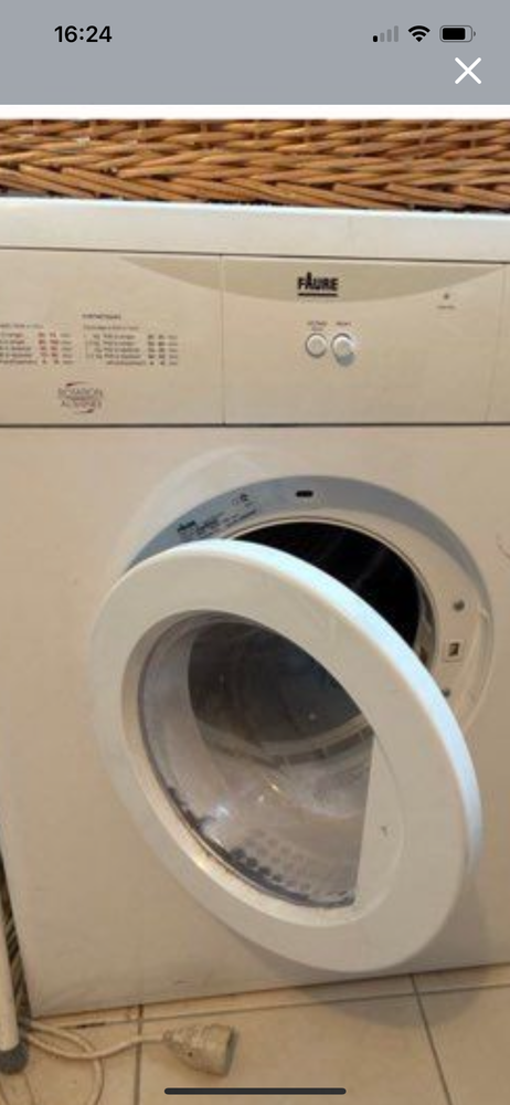S�che linge � �vacuation 
Faure
150 Esvres (37)