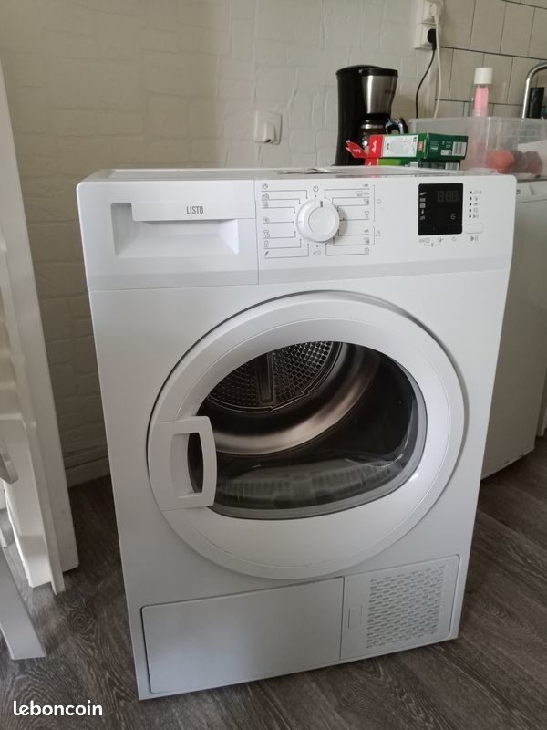 S�che linge pompe � chaleur LISTO SLHP7-L4b 180 Gu�nes (62)