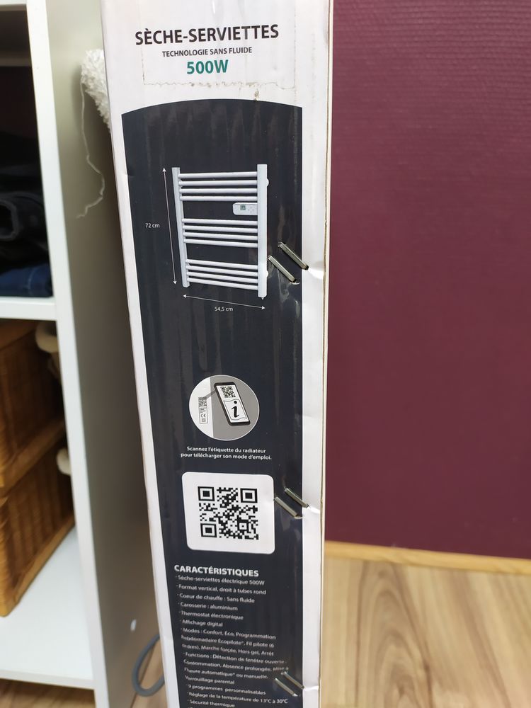 S�CHE-SERVIETTES LCD SANS FLUIDE BLANC 500w
50 Ch�teau-Guibert (85)