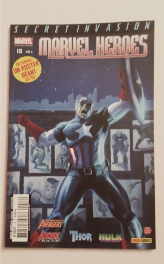 BD secret invasion heroes 16 3 Courbevoie (92)