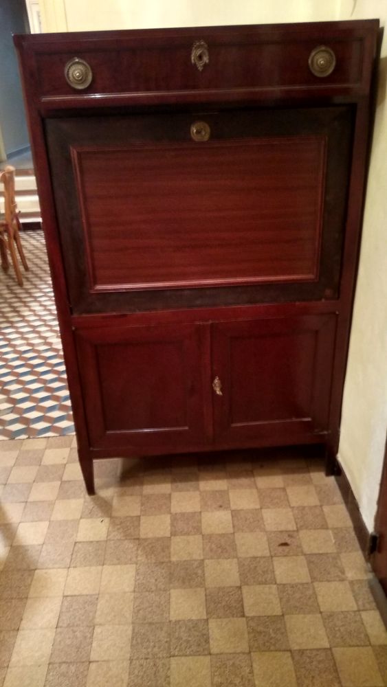 Secr�taire acajou �poque Consulat 350 Mons (83)