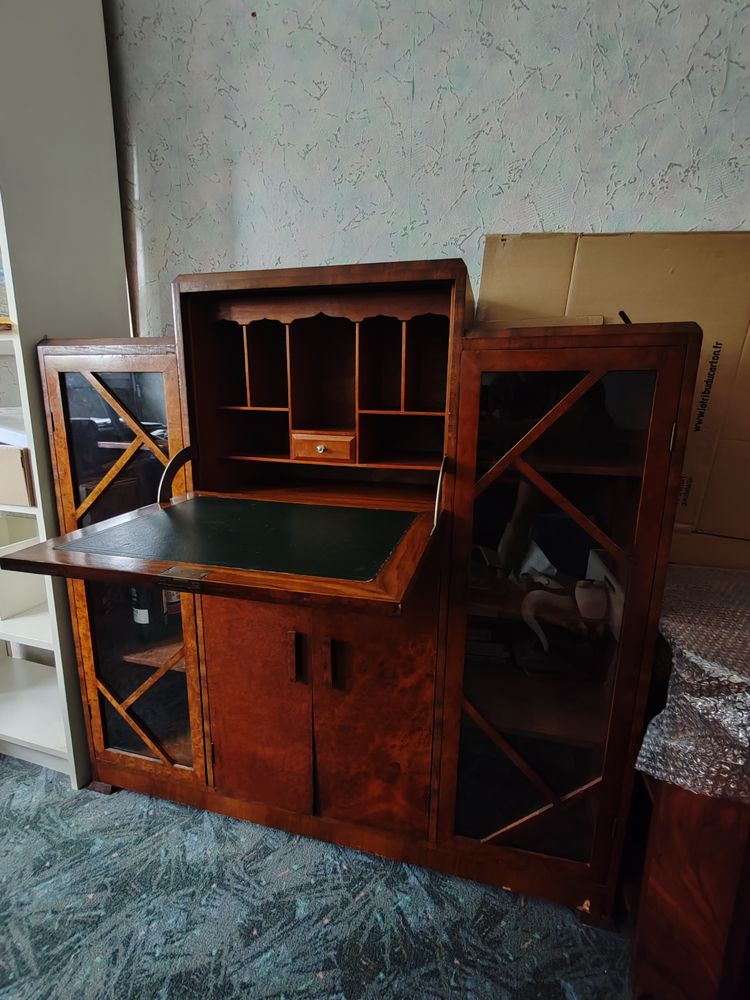 Secr�taire en bois massif avec abattant + meuble d'appoint 90 Paris 15 (75)