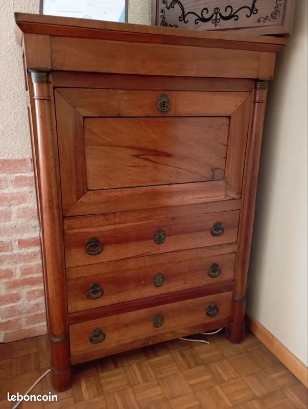 Secr�taire Empire Napol�on TBE 480 Rieux (56)