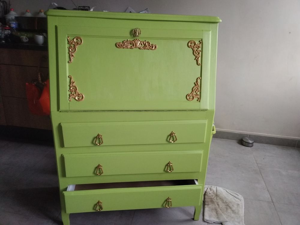 Secr�taire restaur� style baroque 175 Marville-Moutiers-Br�l� (28)