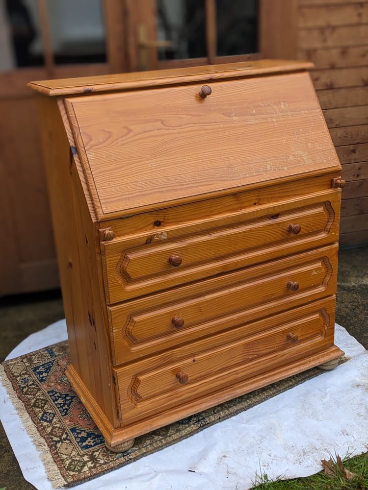 Secr�taire en pin 80 Saint-Gildas-de-Rhuys (56)