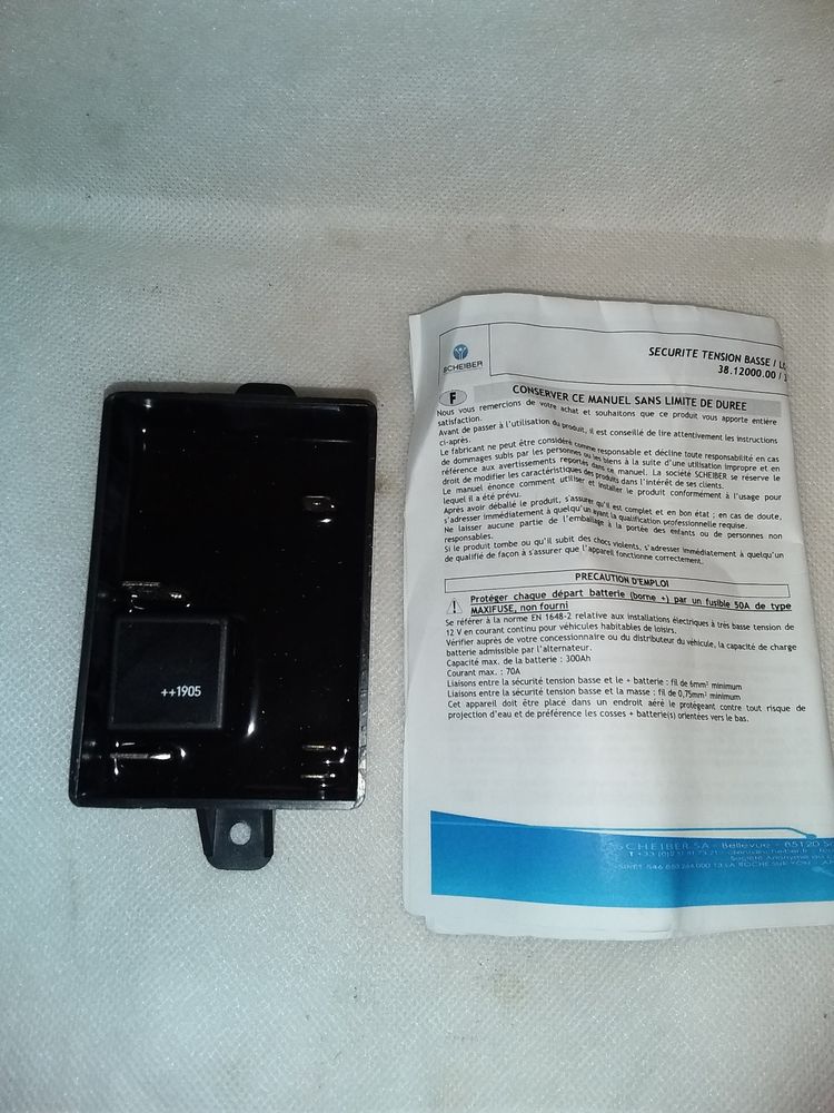 Securite tension basse 12v auto 16 Serres-Castet (64)