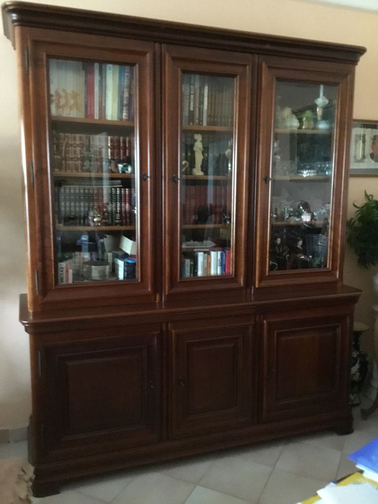 S�jour Biblioth�que table ronde et enfilade Louis Philippe 1200 Cap-d'Ail (06)