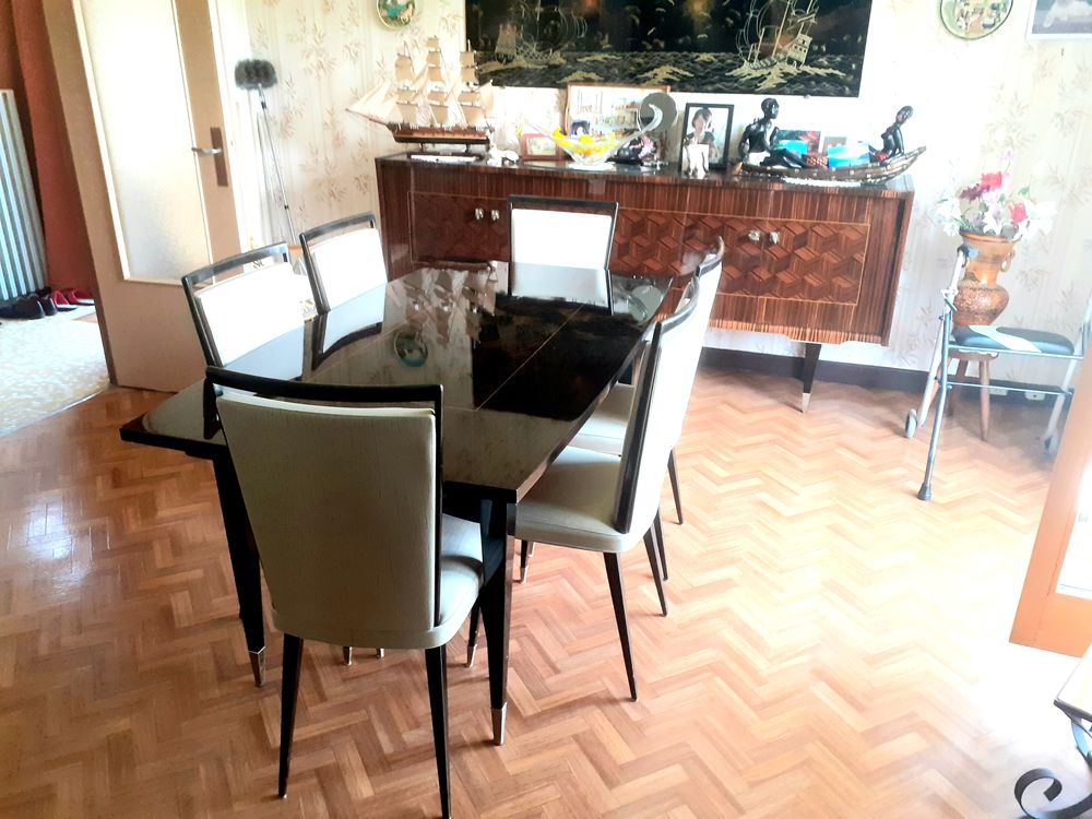 sejour en ebene de macassar des annees 70 comme neuf 1490 Saint-Nabord (88)