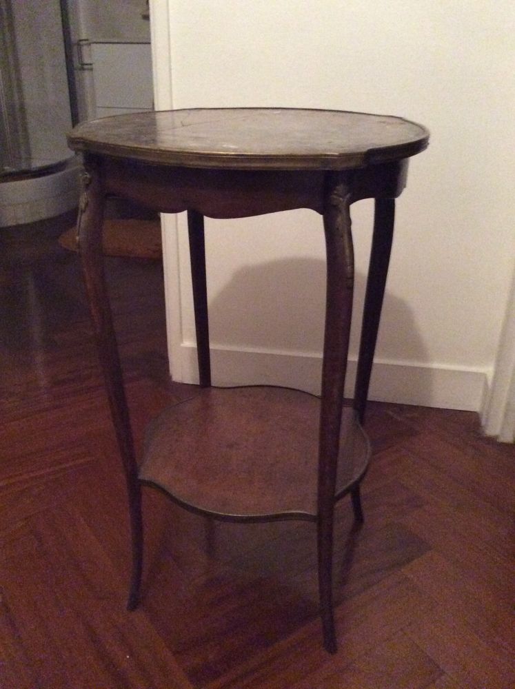 selette de style 1930  en acajou dessus marbre 75 euros 75 Paris (75)