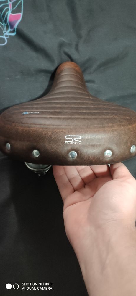 Selle Vélo Royal Vintage - Cycle Bicyclette - Pour Pièces Ou Restauration