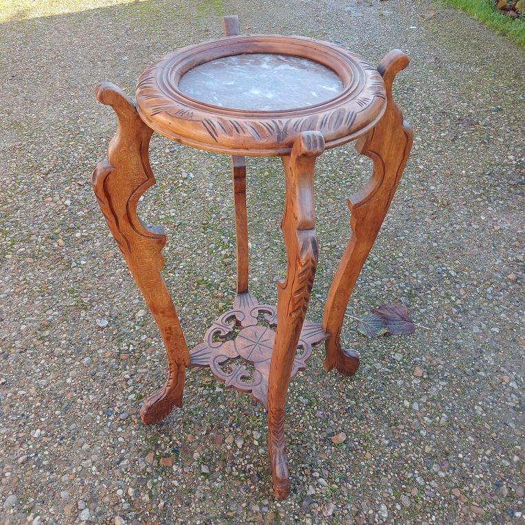 sellette gu�ridon bois & marbre 100 Vendeuvre-du-Poitou (86)