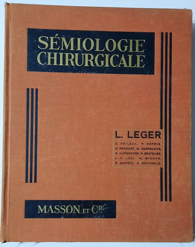 Sémiologie chirurgicale - 1964 50 Hergnies (59)