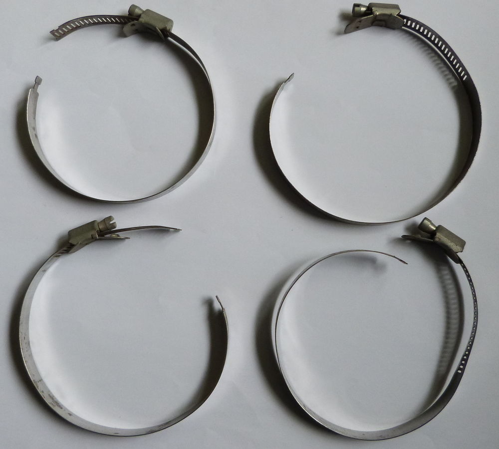 4 serflex acier zingu� 14 mm diam�tre 92-112 mm 8 Douchy-les-Mines (59)