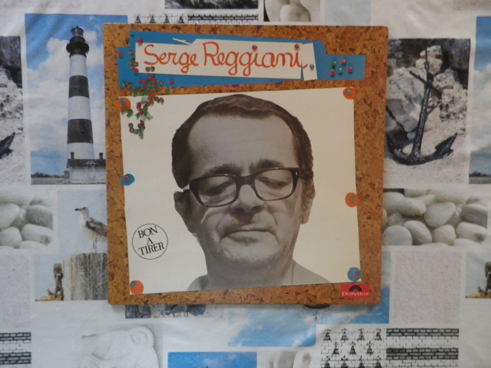 Serge REGGIANI  BON A TIRER  Vynil 33 T 10 Bubry (56)