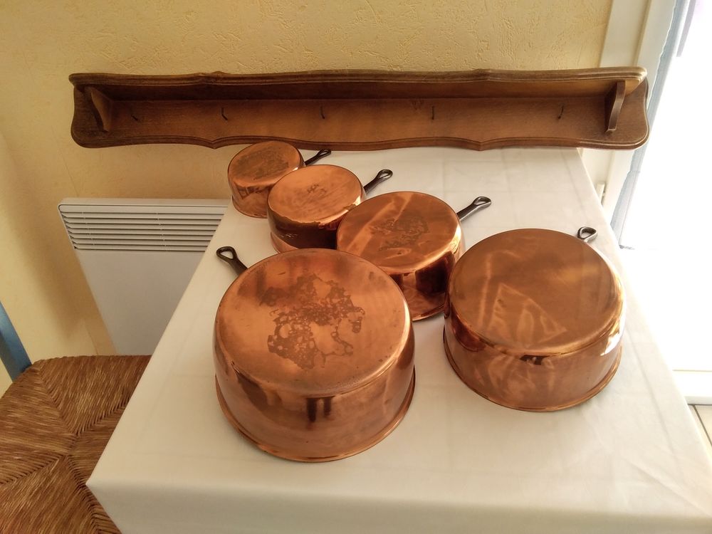 S�rie de Casserole en cuivre 25 Saint-Laurent-de-la-Salanque (66)