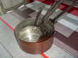 série de 5 casseroles en cuivre 150 Tillires-sur-Avre (27)