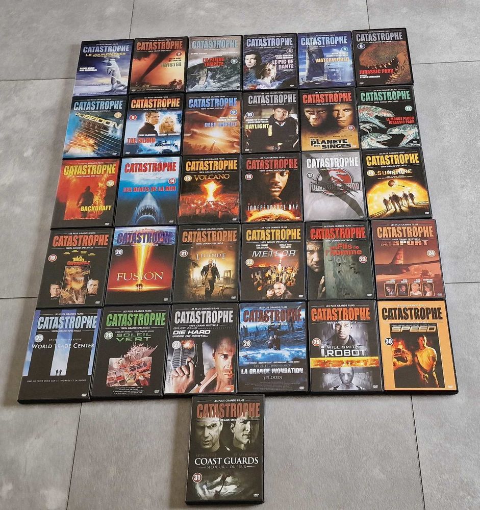 Lot de DVD S�rie  Catastrophe  40 Bergerac (24)