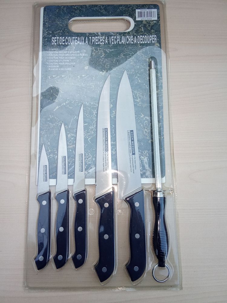 S�rie de 5 couteaux sup�rieurs INOX 25 Anteuil (25)