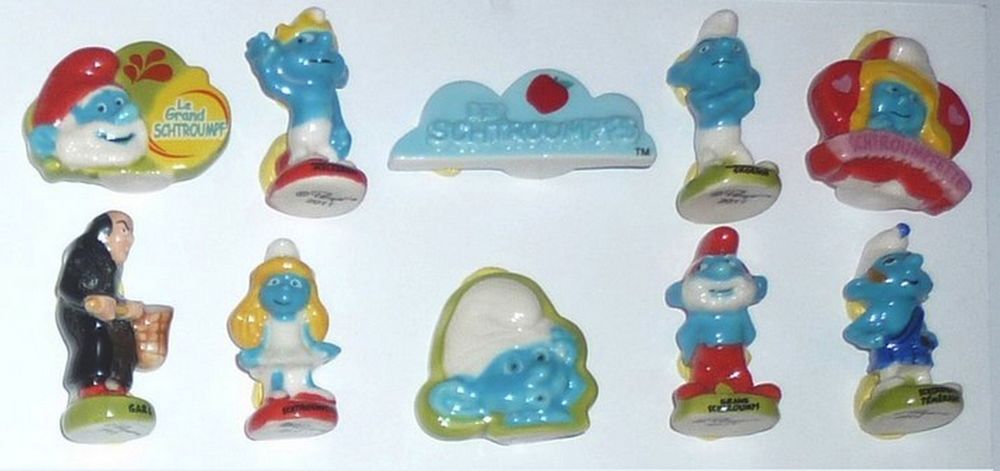 S�rie f�ves Schtroumpfs de 2011 7 Loivre (51)