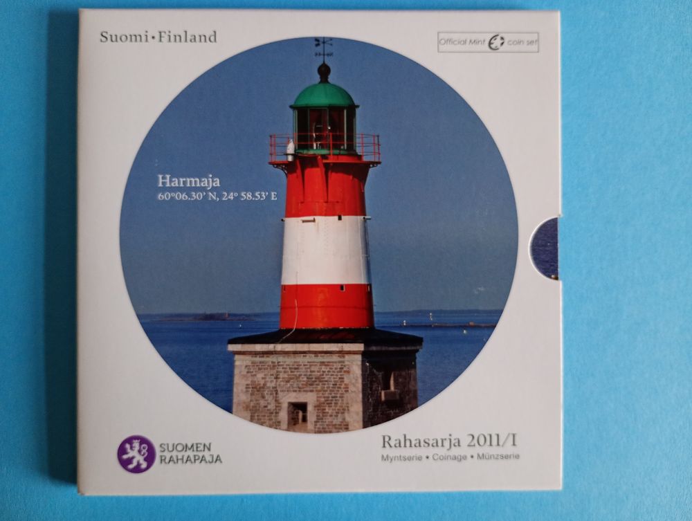 S�rie BU Finlande 2011 - 1 cent � 2 euro en coffret 28 Berlaimont (59)