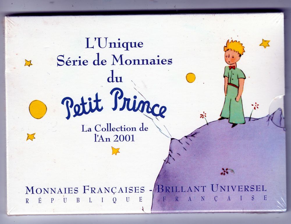  Série de Monnaies du Petit Prince collection de l'An 2001 27 Doullens (80)