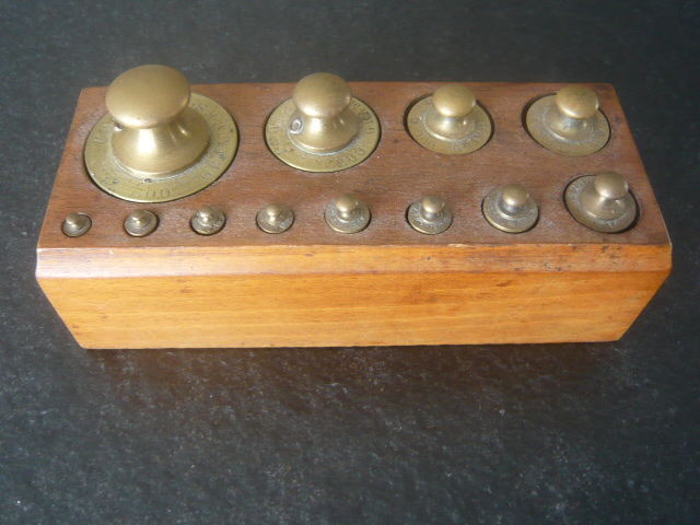 S�rie Poids cuivre  compl�te 60 Rodez (12)