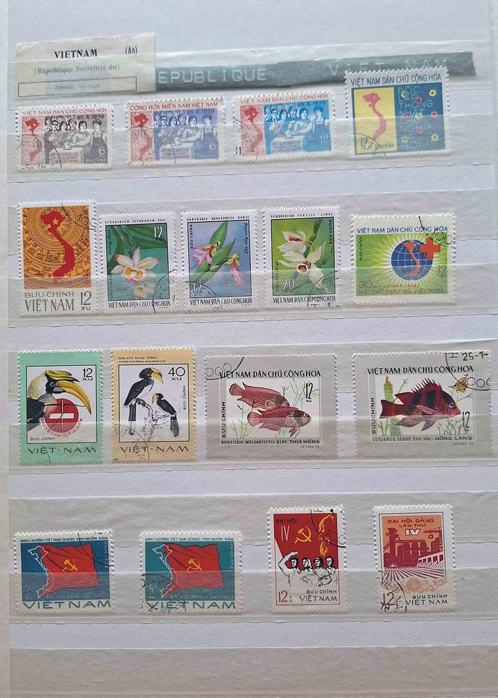 S�rie de timbres de collection de la r�publique du Vietnam 56 Gap (05)