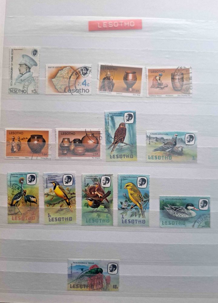 S�rie de timbres de collection de Lesotho 28 Gap (05)