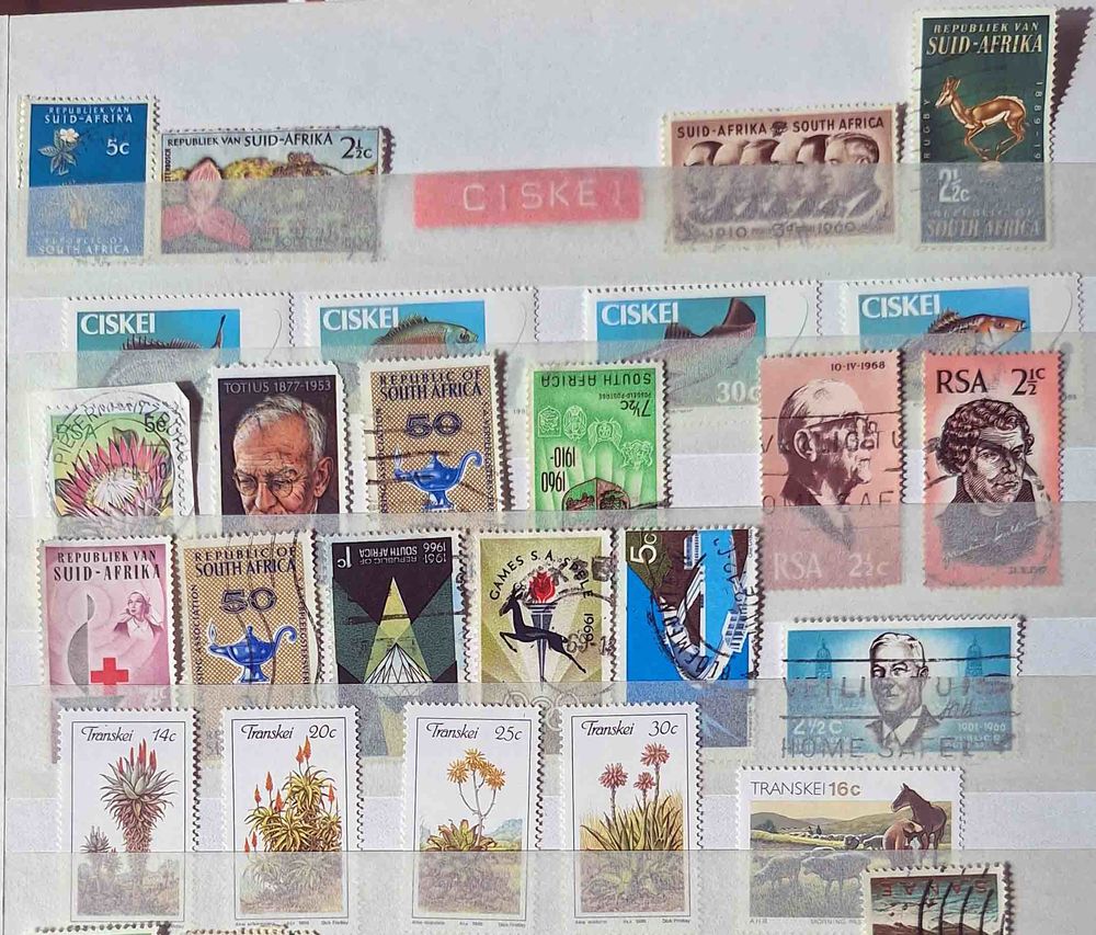 S�rie de timbres de collection de Ciskei 30 Gap (05)