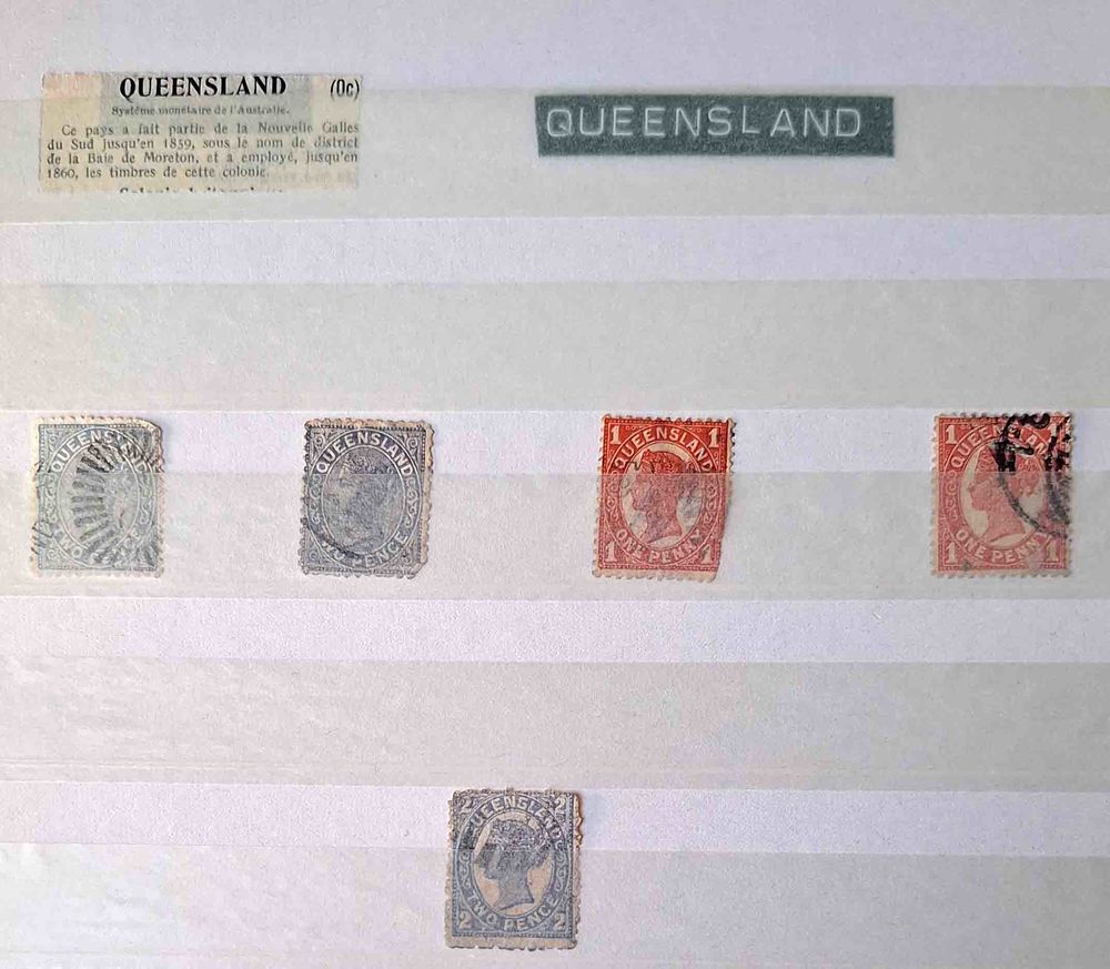 S�rie de timbres de collection du Queensland 10 Gap (05)