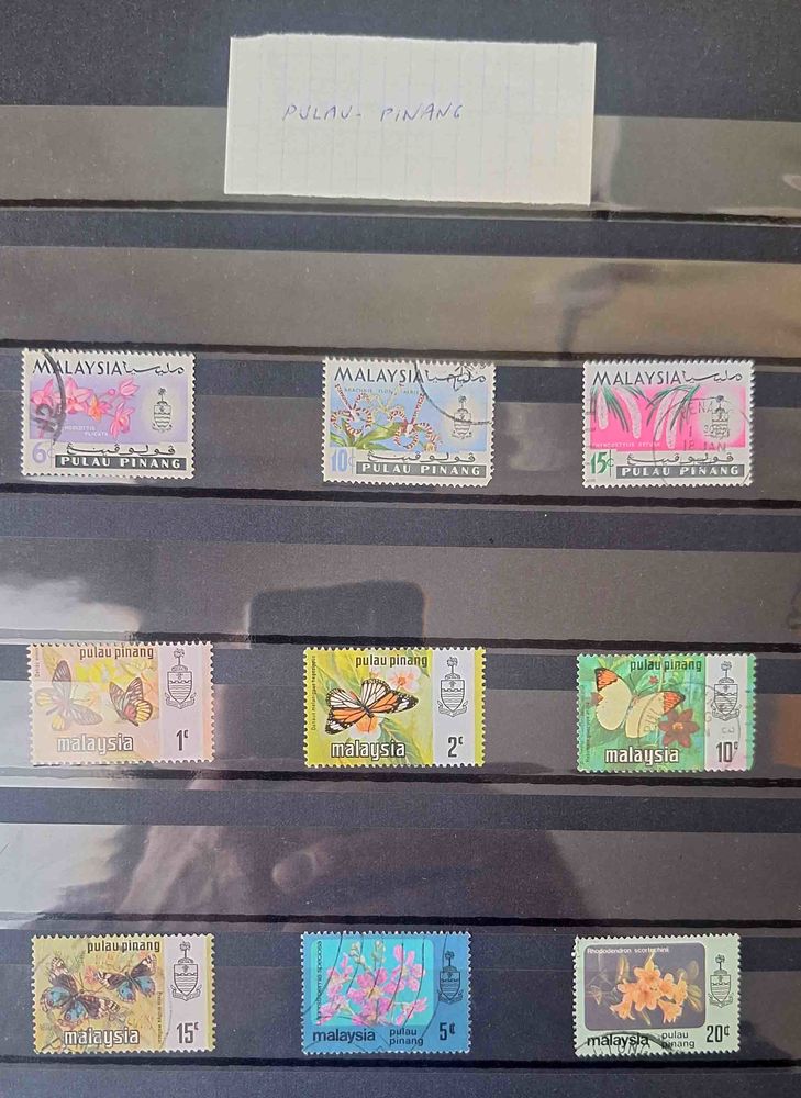 S�rie de timbres de collection de Pulao Penang 30 Gap (05)